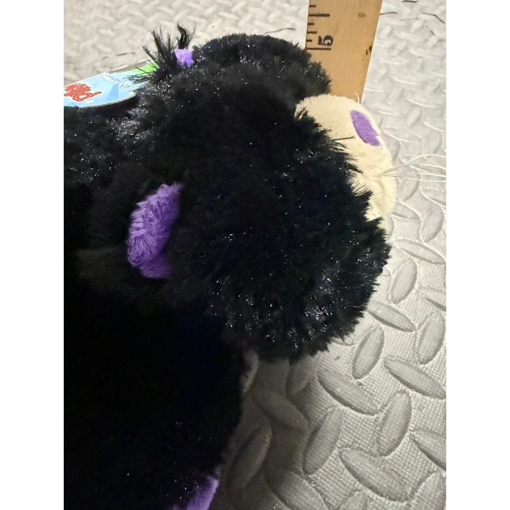 Pillow Pets Curious Cat Small 11 Inch Purple NWT PeeWee 2011 Plush Toy Halloween